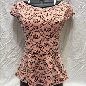 Rue21 Floral Mesh Blouse